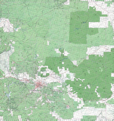 Getlost Map 2131 COLLIE WA Topographic Map V15 1:75,000