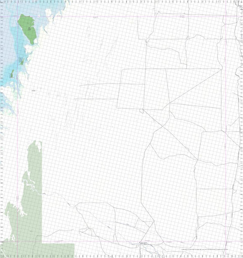 Getlost Map 1853 TALANDJI WA Topographic Map V15 1:75,000