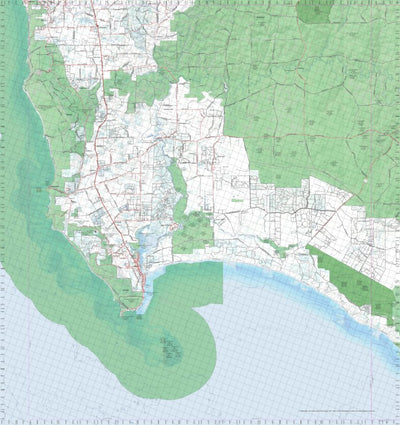 Getlost Map 1929 LEEUWIN WA Topographic Map V15 1:75,000