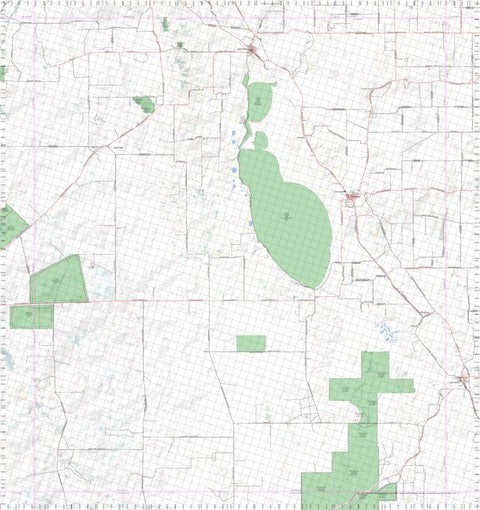 Getlost Map 2038 CARNAMAH WA Topographic Map V15 1:75,000