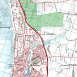 Getlost Map 2031 BUNBURY WA Topographic Map V15 1:75,000