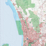 Getlost Map 2034 PERTH WA Topographic Map V15 1:75,000