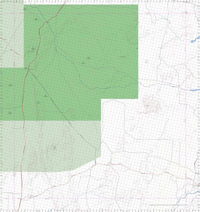 Getlost Map 2053 CANE RIVER WA Topographic Map V15 1:75,000