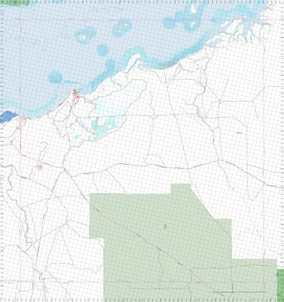 Getlost Map 1954 ONSLOW WA Topographic Map V15 1:75,000