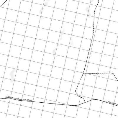 Getlost Map 1954 ONSLOW WA Topographic Map V15 1:75,000