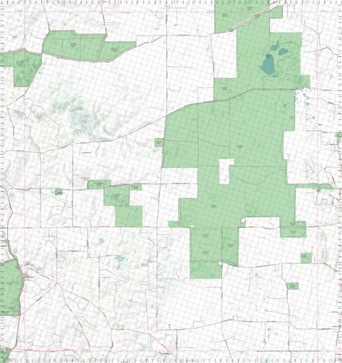 Getlost Map 2037 BADGINGARRA WA Topographic Map V15 1:75,000