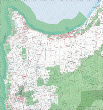 Getlost Map 1930 BUSSELTON WA Topographic Map V15 1:75,000