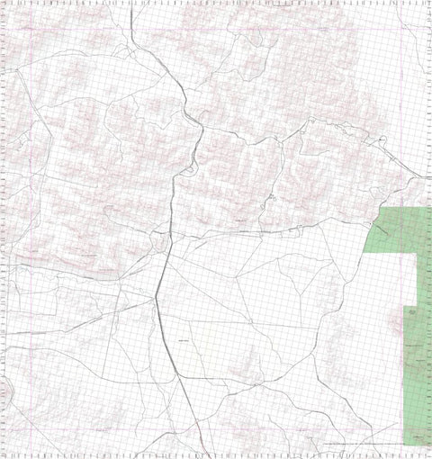Getlost Map 2453 MCRAE WA Topographic Map V15 1:75,000