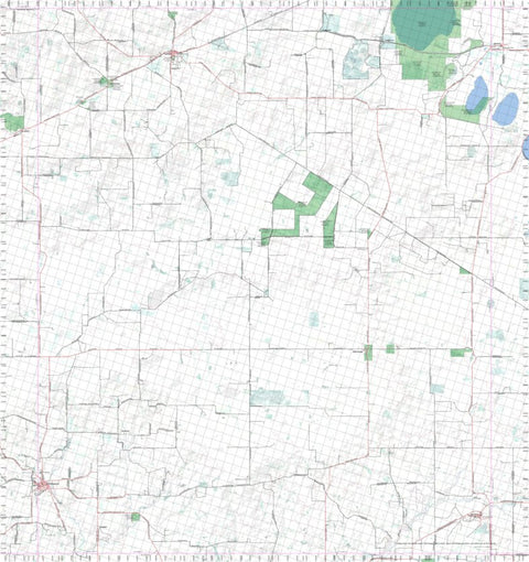Getlost Map 2530 NYABING WA Topographic Map V15 1:75,000
