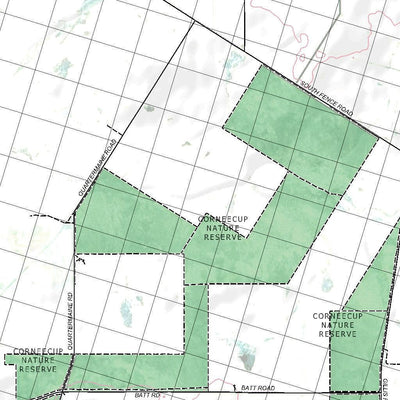 Getlost Map 2530 NYABING WA Topographic Map V15 1:75,000