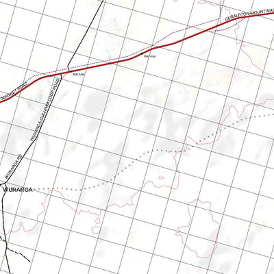 Getlost Map 2141 WURARGA WA Topographic Map V15 1:75,000