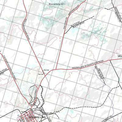 Getlost Map 2235 GOOMALLING WA Topographic Map V15 1:75,000