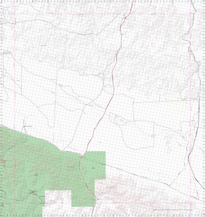 Getlost Map 2653 MOUNT GEORGE WA Topographic Map V15 1:75,000