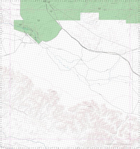 Getlost Map 2354 MILLSTREAM WA Topographic Map V15 1:75,000