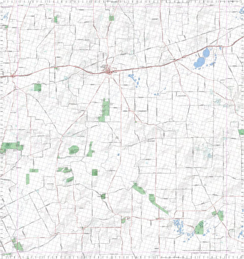 Getlost Map 2434 KELLERBERRIN WA Topographic Map V15 1:75,000