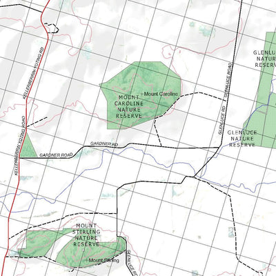 Getlost Map 2434 KELLERBERRIN WA Topographic Map V15 1:75,000