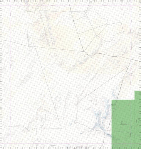 Getlost Map 2738 JOHNSTON RANGE WA Topographic Map V15 1:75,000