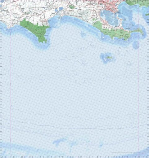Getlost Map 2427 ALBANY WA Topographic Map V15 1:75,000
