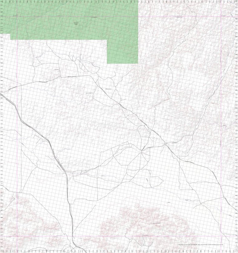 Getlost Map 2454 MOUNT BILLROTH WA Topographic Map V15 1:75,000