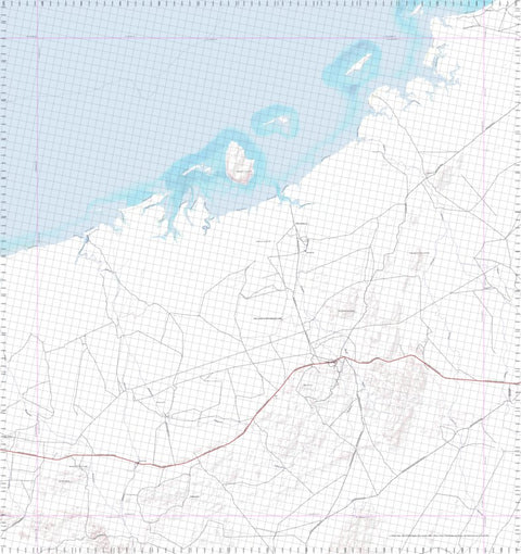 Getlost Map 2456 SHERLOCK WA Topographic Map V15 1:75,000