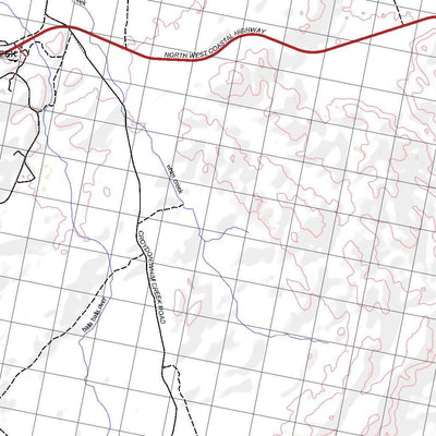 Getlost Map 2456 SHERLOCK WA Topographic Map V15 1:75,000