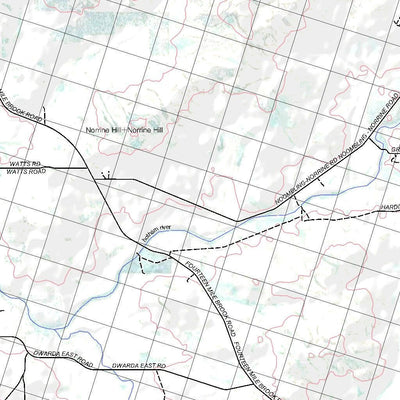 Getlost Map 2232 CROSSMAN WA Topographic Map V15 1:75,000