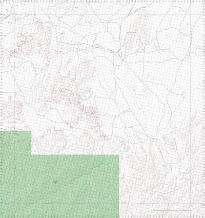 Getlost Map 2455 MOUNT WOHLER WA Topographic Map V15 1:75,000