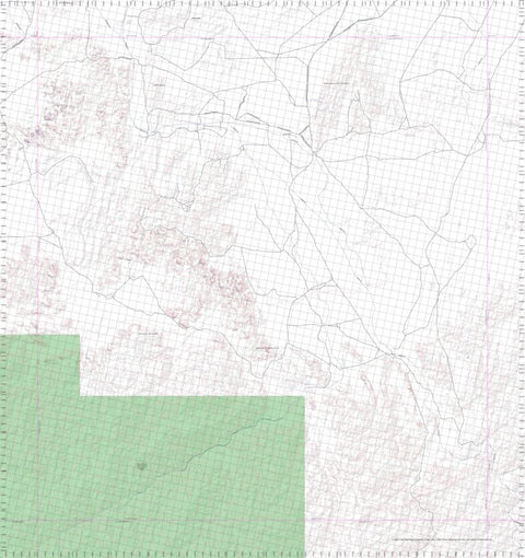 Getlost Map 2455 MOUNT WOHLER WA Topographic Map V15 1:75,000