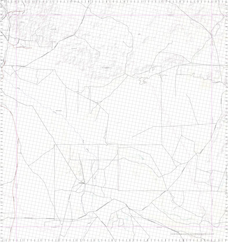 Getlost Map 2952 ETHEL CREEK WA Topographic Map V15 175,000 by Getlost