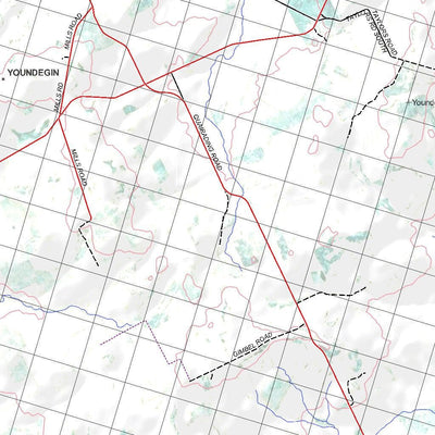 Getlost Map 2334 CUNDERDIN WA Topographic Map V15 1:75,000
