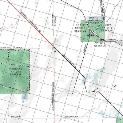 Getlost Map 2534 BRUCE ROCK WA Topographic Map V15 1:75,000