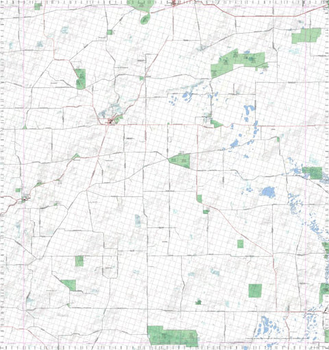 Getlost Map 2532 KULIN WA Topographic Map V15 1:75,000