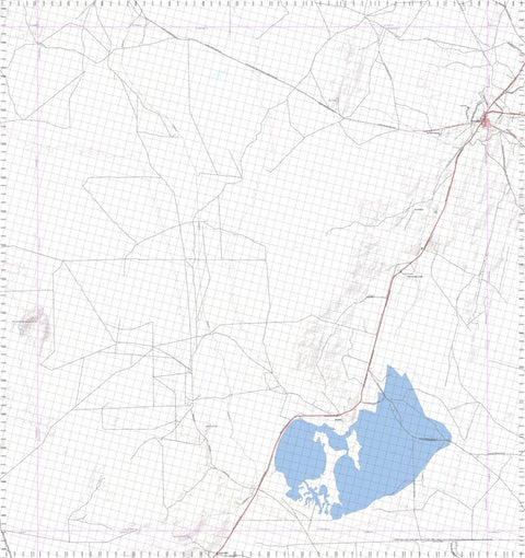Getlost Map 2544 MEEKATHARRA WA Topographic Map V15 1:75,000