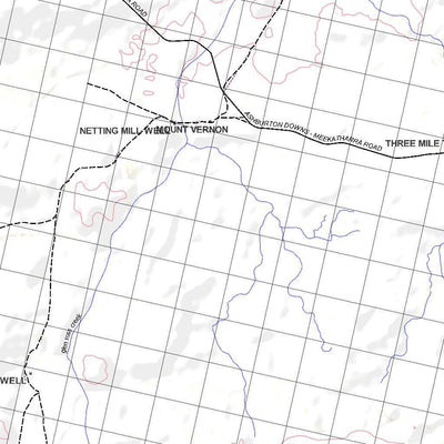 Getlost Map 2549 MOUNT VERNON WA Topographic Map V15 1:75,000