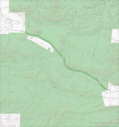 Getlost Map 2552 MOUNT BRUCE WA Topographic Map V15 1:75,000