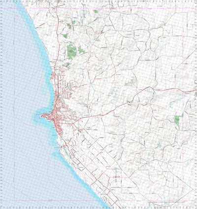Getlost Map 1840 GERALDTON WA Topographic Map V15 1:75,000