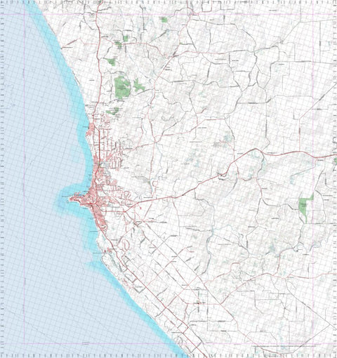 Getlost Map 1840 GERALDTON WA Topographic Map V15 1:75,000