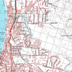 Getlost Map 1840 GERALDTON WA Topographic Map V15 1:75,000