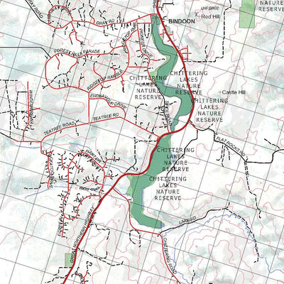 Getlost Map 2135 CHITTERING WA Topographic Map V15 1:75,000