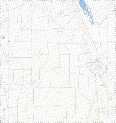 Getlost Map 2240 BADJA WA Topographic Map V15 1:75,000