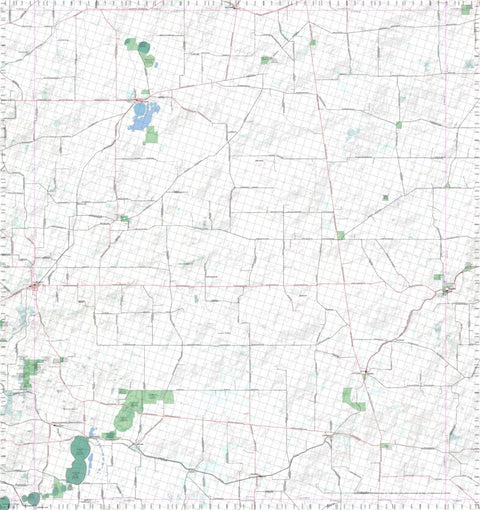 Getlost Map 2432 YEALERING WA Topographic Map V15 1:75,000