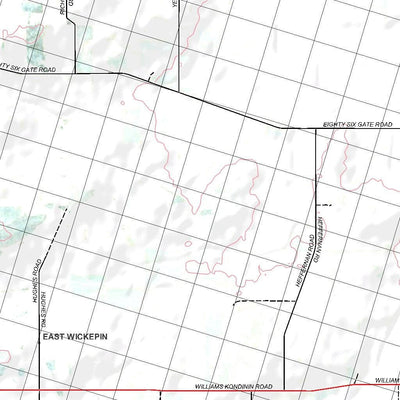 Getlost Map 2432 YEALERING WA Topographic Map V15 1:75,000
