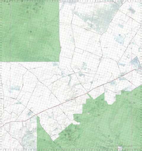 Getlost Map 2730 JACUP WA Topographic Map V15 1:75,000