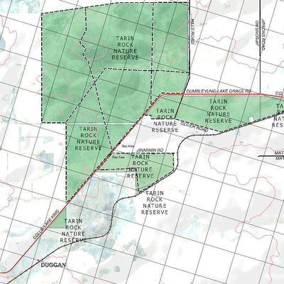 Getlost Map 2531 KUKERIN WA Topographic Map V15 1:75,000