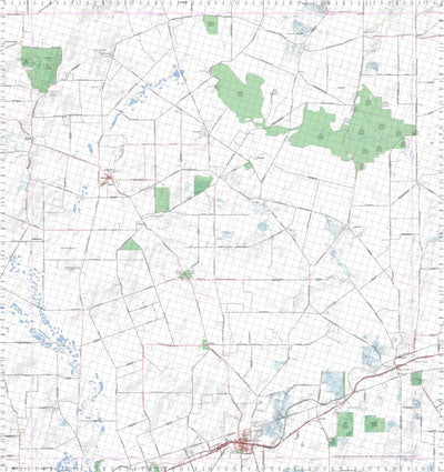Getlost Map 2535 MERREDIN WA Topographic Map V15 1:75,000