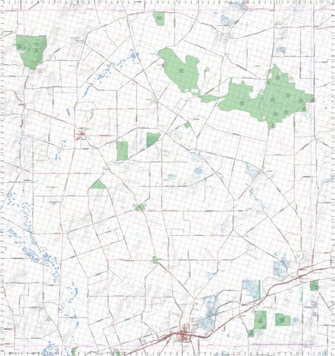 Getlost Map 2535 MERREDIN WA Topographic Map V15 1:75,000