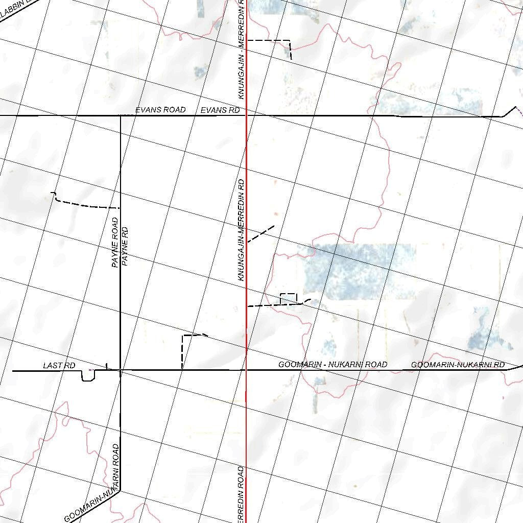 Getlost Map 2535 MERREDIN WA Topographic Map V15 1:75,000 by Getlost ...