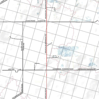 Getlost Map 2535 MERREDIN WA Topographic Map V15 1:75,000