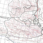 Getlost Map 2452 MOUNT LIONEL WA Topographic Map V15 1:75,000