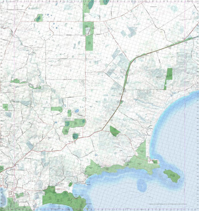 Getlost Map 2528 MANYPEAKS WA Topographic Map V15 1:75,000